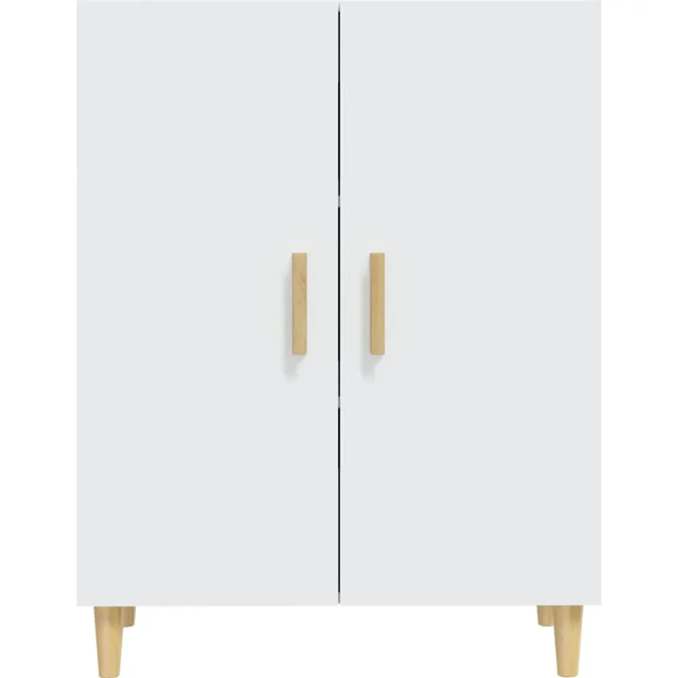 vidaXL Dressoir 70x34x90 cm bewerkt hout wit, foto 4