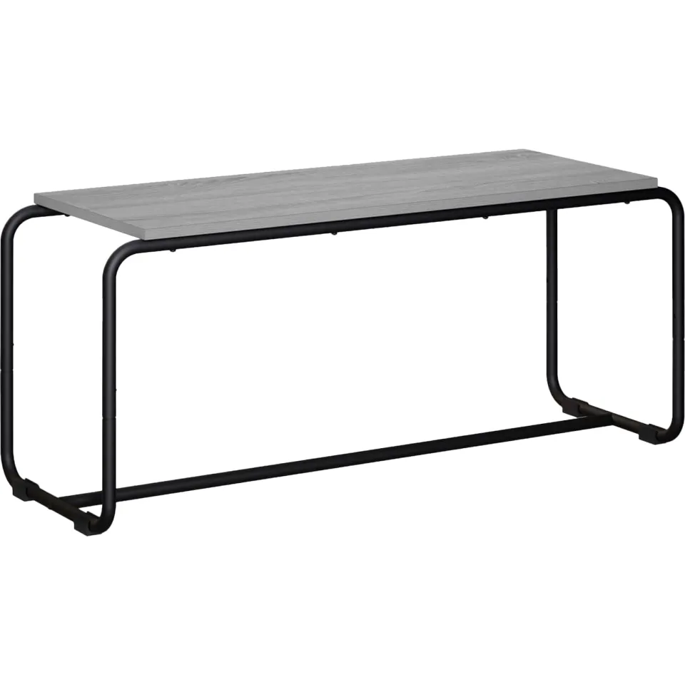 vidaXL TV-standaard 98 x 35.5 x 42 cm Grijs Sonoma Bewerkt hout, foto 3