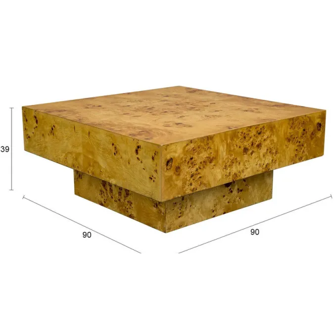 Dutchbone salontafel Quinn bruin, foto 5