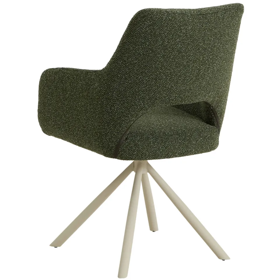 NOUS Living Ava eetkamerstoel groen, foto 5