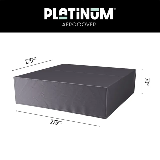 Platinum AeroCover loungesethoes 275 x 275 x 70 cm Antraciet