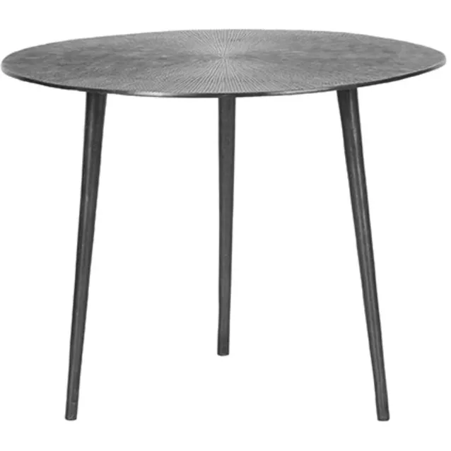 LABEL51 Nobby Salontafel - Grijs - Metaal - 50 cm