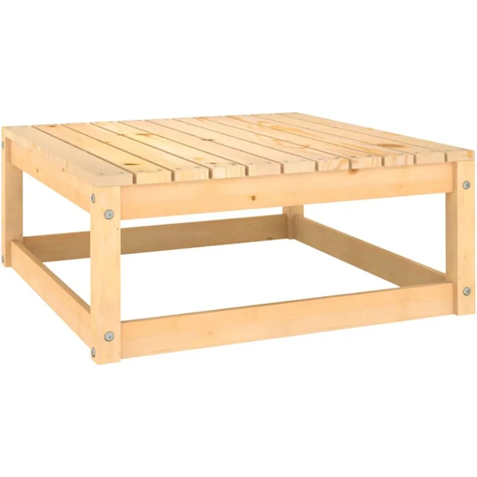 vidaXL 8-delige Loungeset met kussens massief grenenhout anthraciet, foto 4
