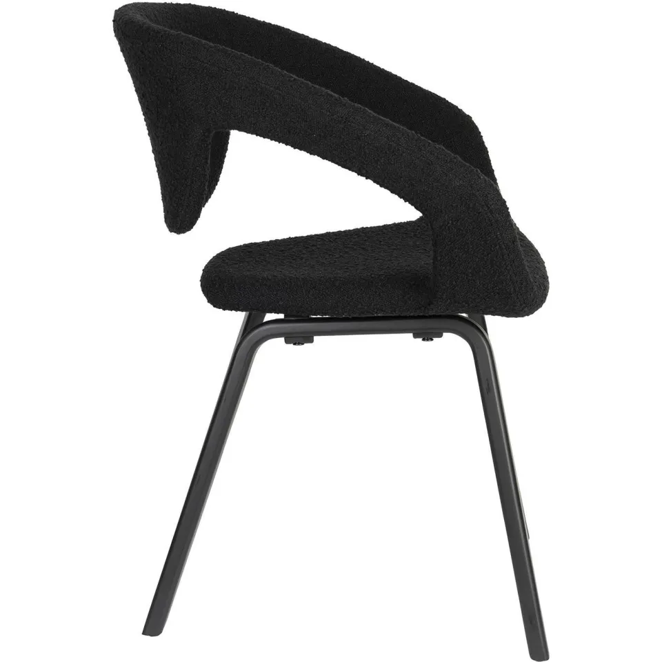 Zuiver Flexback eetkamerstoel zwart, foto 2