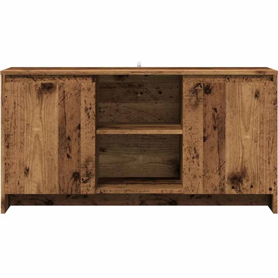 vidaXL Tv-meubel 102x37,5x52,5 cm bewerkt hout oud houtkleurig bruin, foto 4