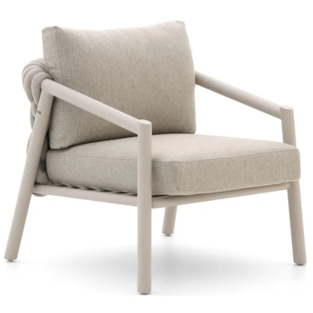 Suns Sato low dining tuinstoel Taupe