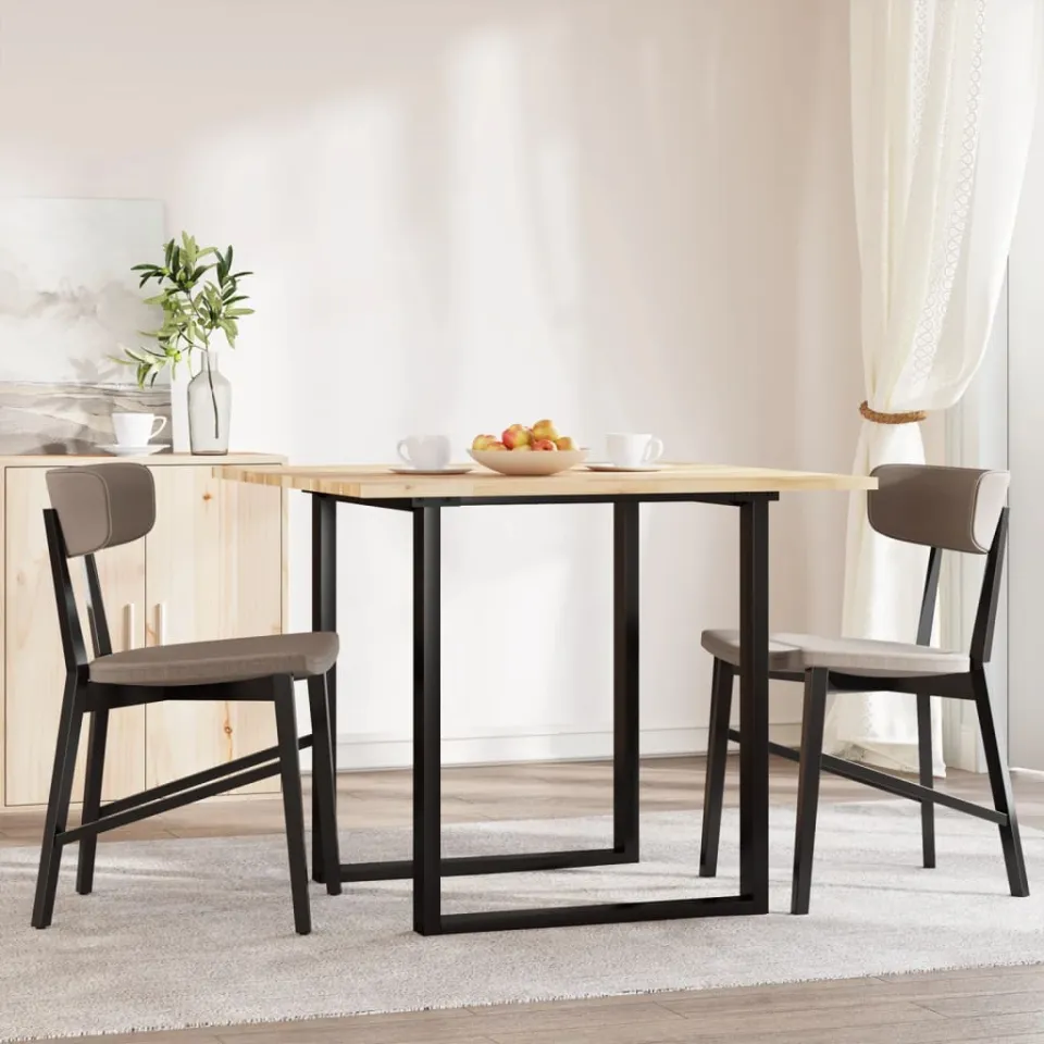 vidaXL Tafelblad vierkant 90x90x2 cm massief acaciahout bruin, foto 2