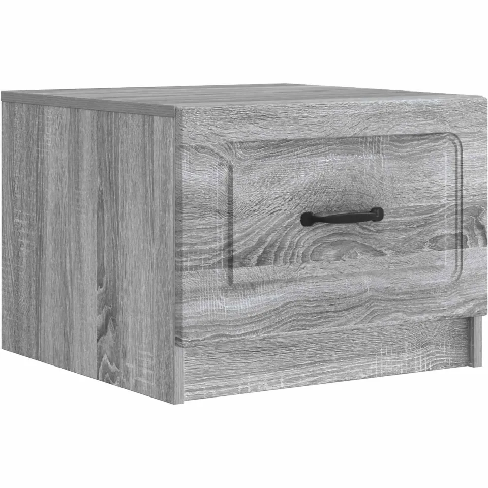vidaXL Salontafel Grijs sonoma 49 x 50 x 37 cm Bewerkt hout, foto 3