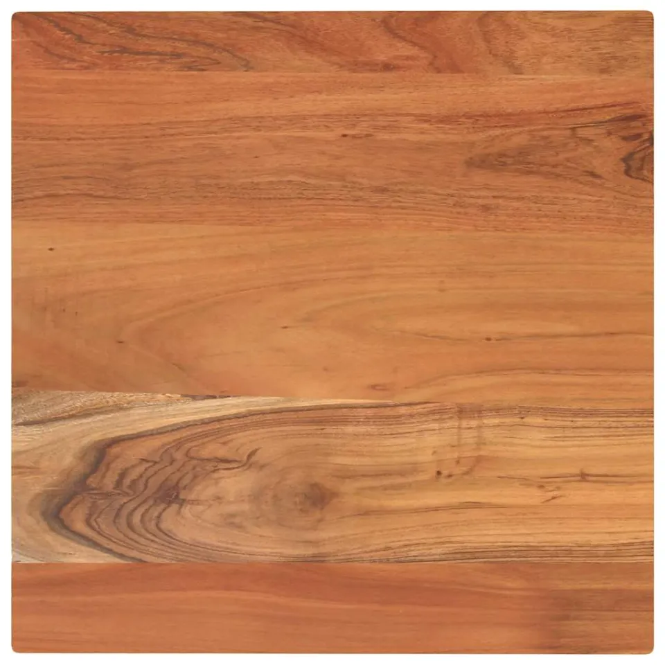 vidaXL Tafelblad vierkant 50x50x3,8 cm massief acaciahout bruin, foto 4
