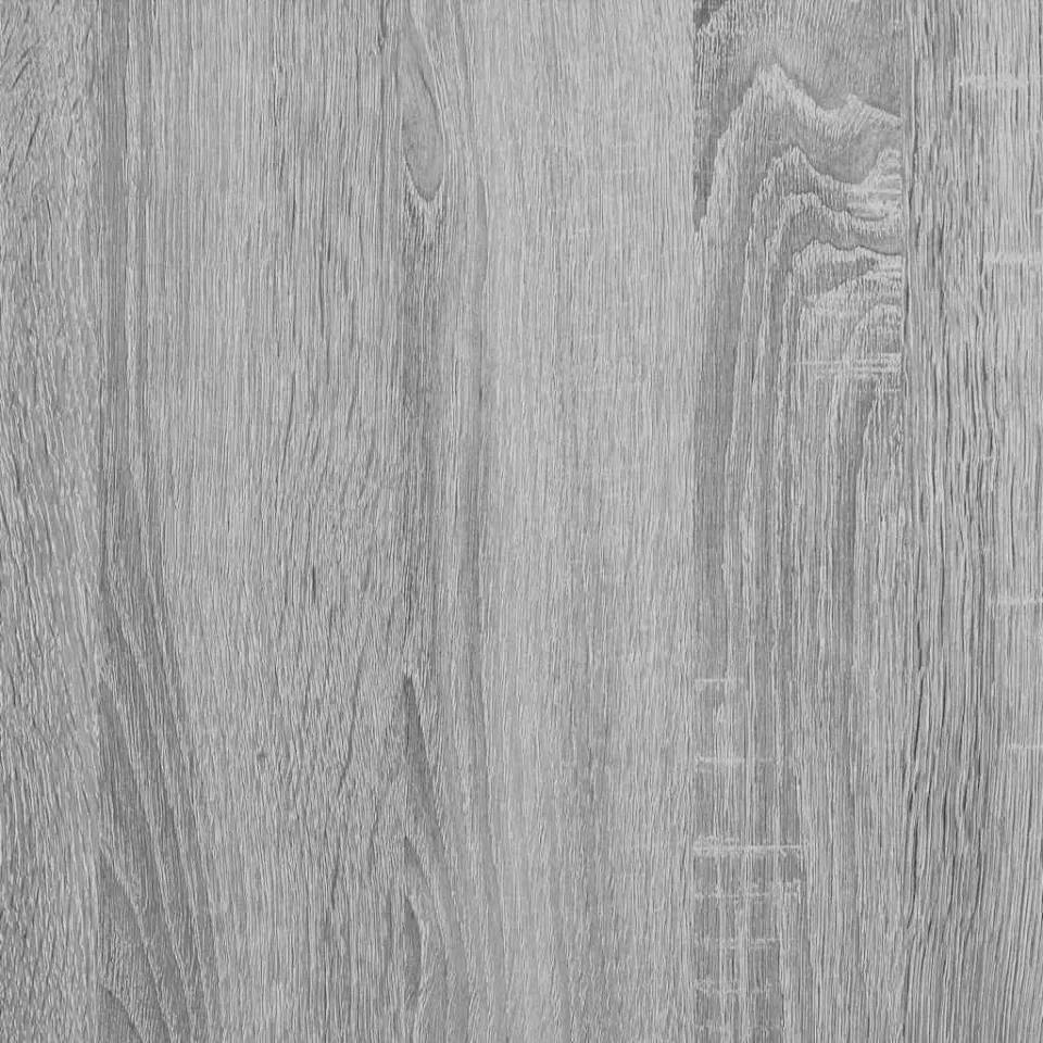 vidaXL Dressoir 60x39x80 cm bewerkt hout grijs sonoma, foto 4