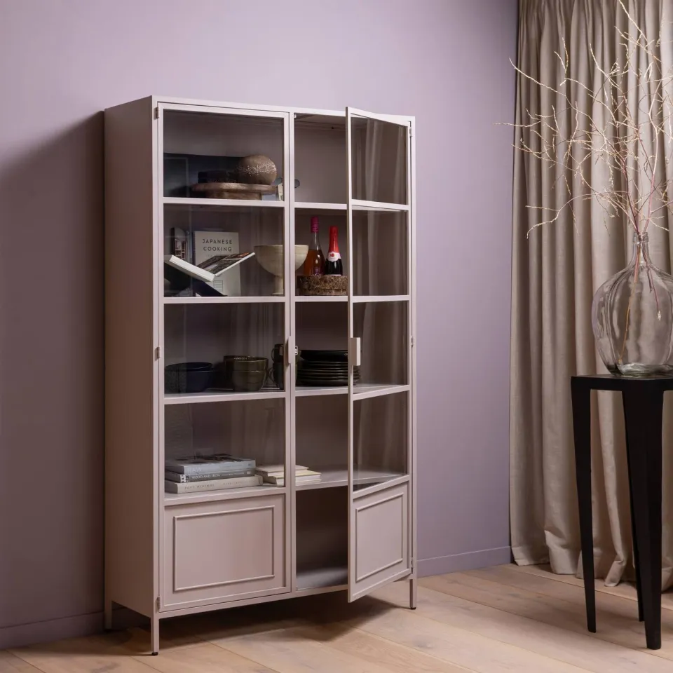 WOOOD Ronja vitrinekast soft pink, foto 2