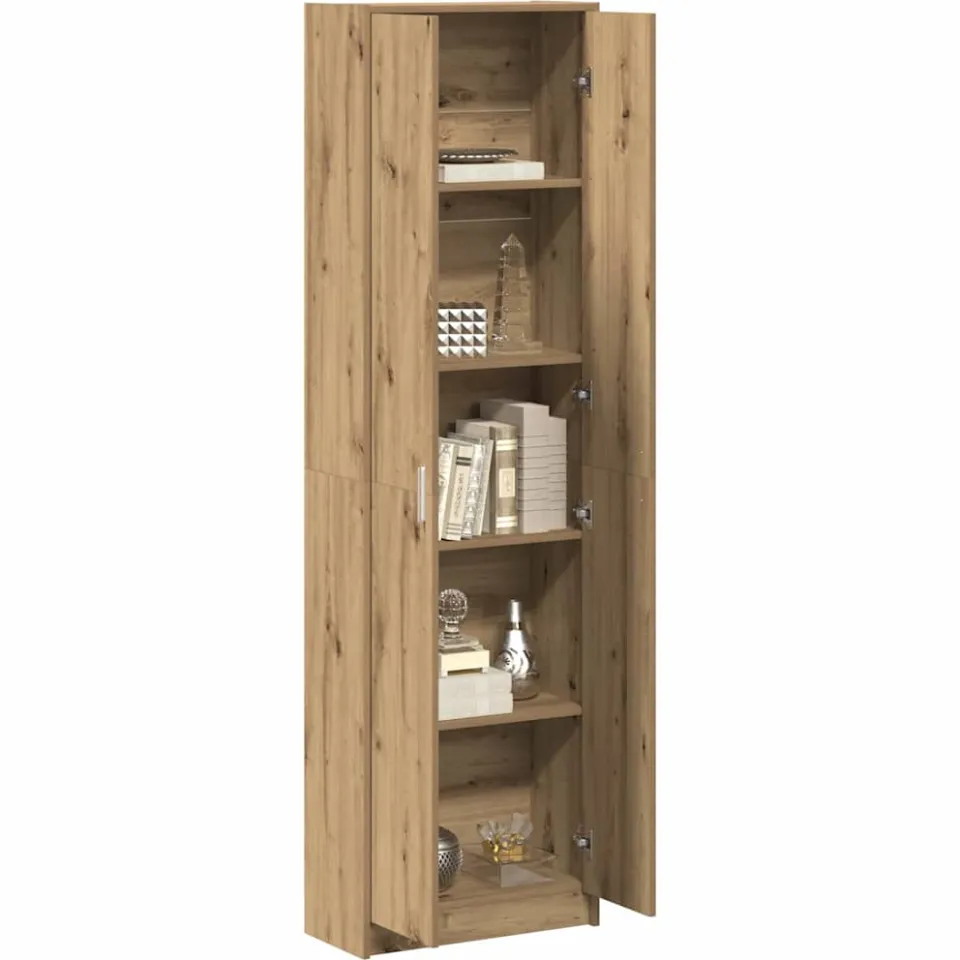 vidaXL Kledingkast Artisan Eiken 55 x 25 x 189 cm Bruin