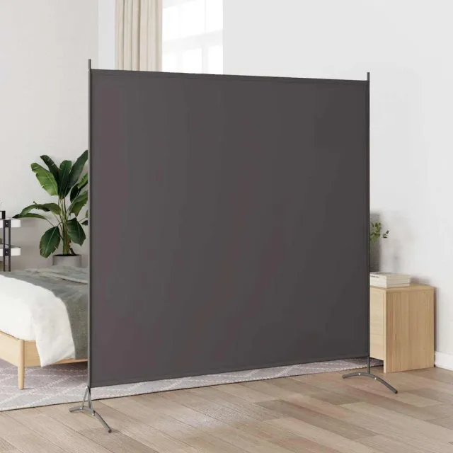 vidaXL Kamerscherm met 1 paneel 175x180 cm antraciet, foto 2