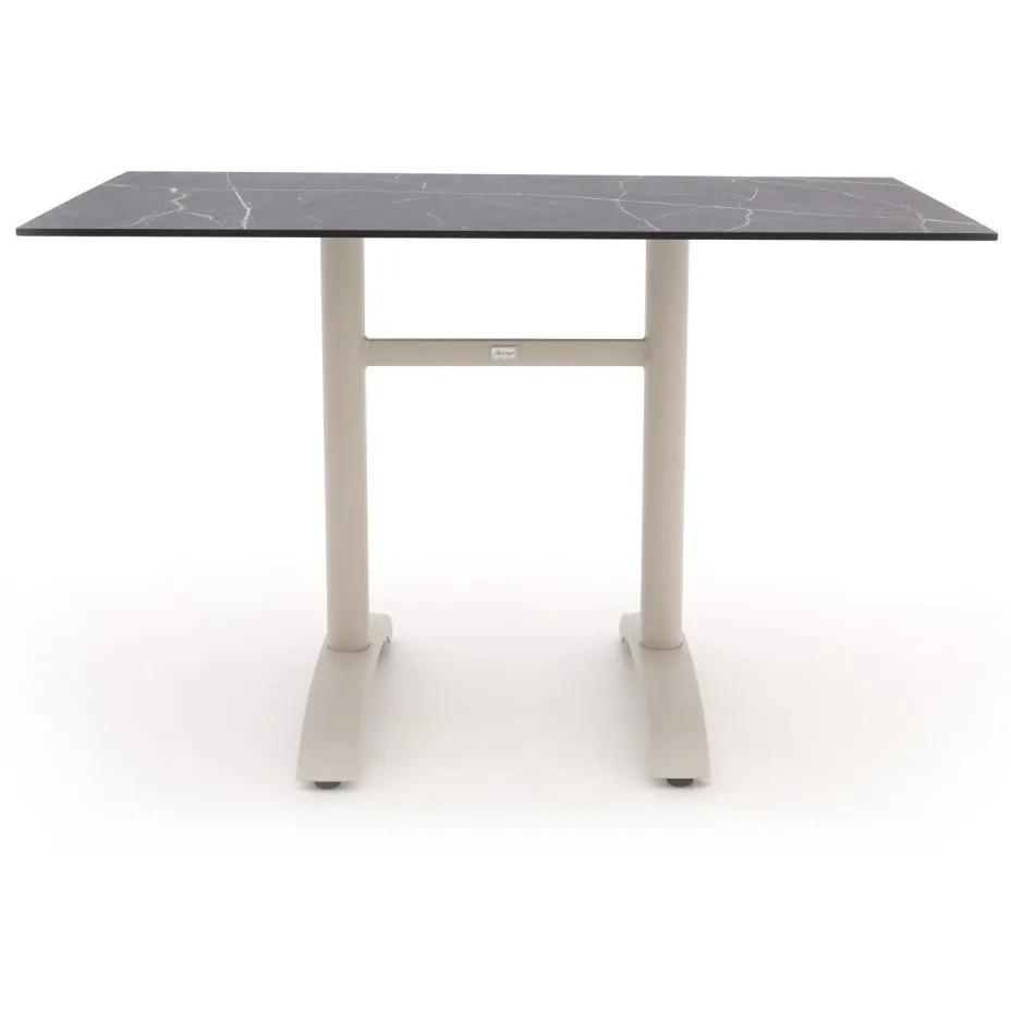 Bellagio tuinmeubelen Bellagio Lisio tuintafel 120x70x73cm taupe