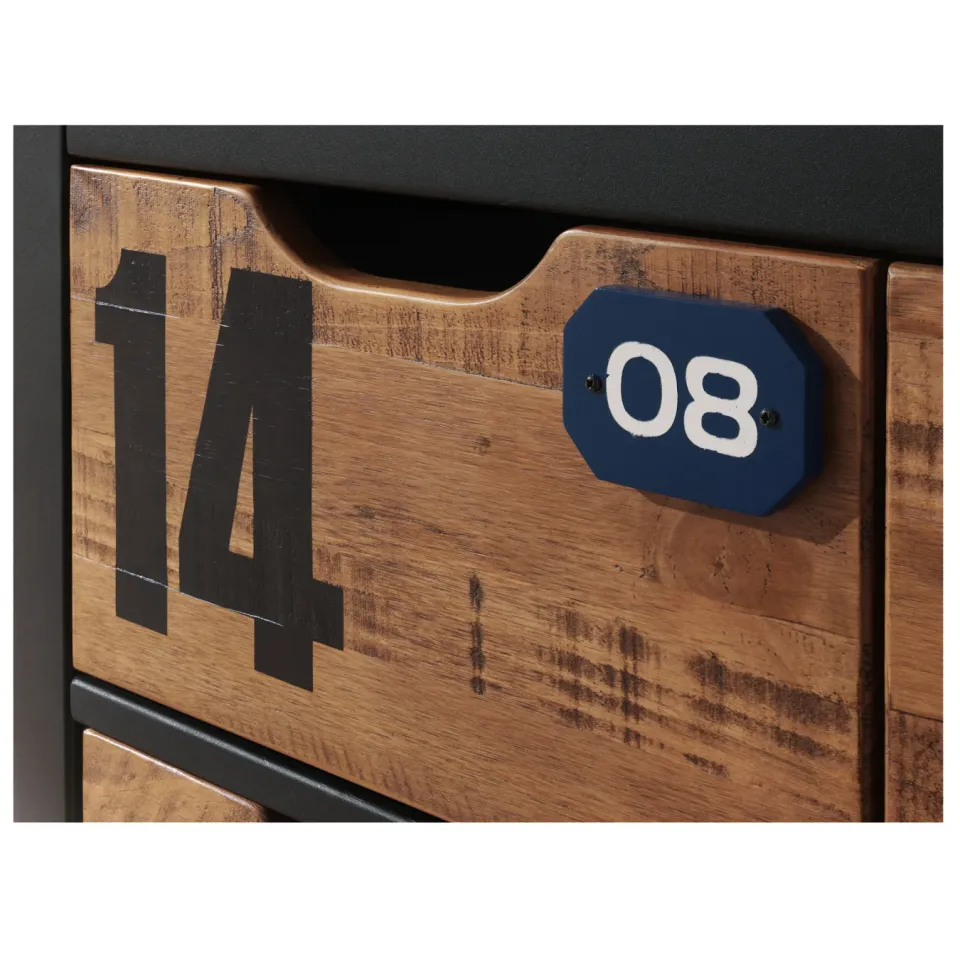 Bureau Lucas bruin, foto 3