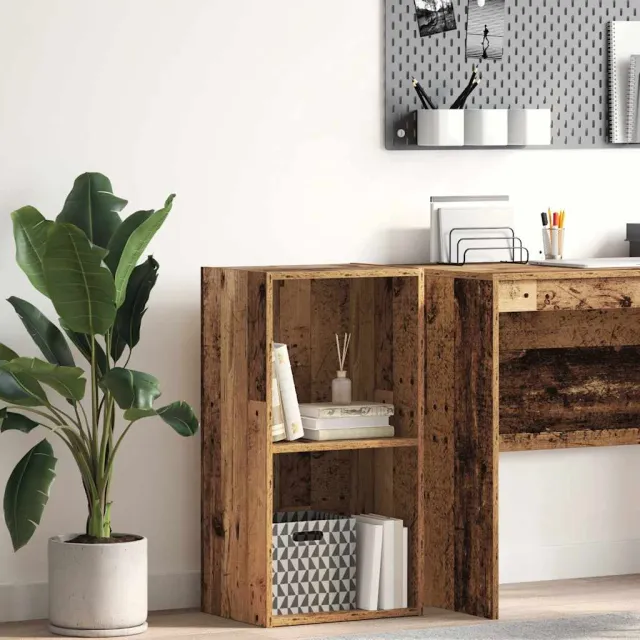 vidaXL Boekenkast 40x30x77 cm bewerkt hout oud houtkleurig Bruin