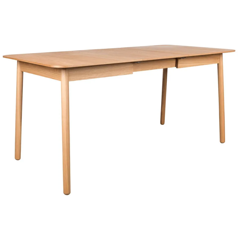Zuiver verlengbare eetkamertafel Glimps (120/162x80 cm) naturel, foto 5