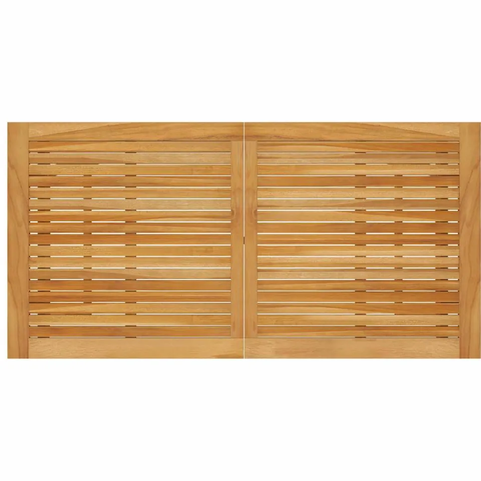 vidaXL Tuinbartafel 140x70x104 cm massief acaciahout bruin, foto 4
