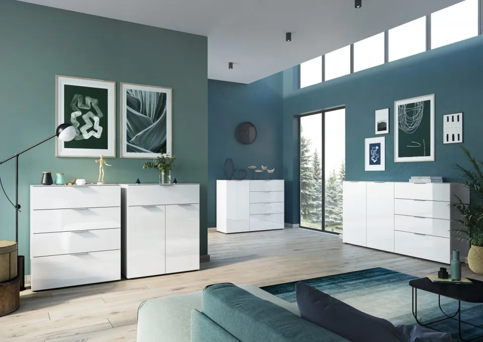 dressoir Sirmione wit, foto 4