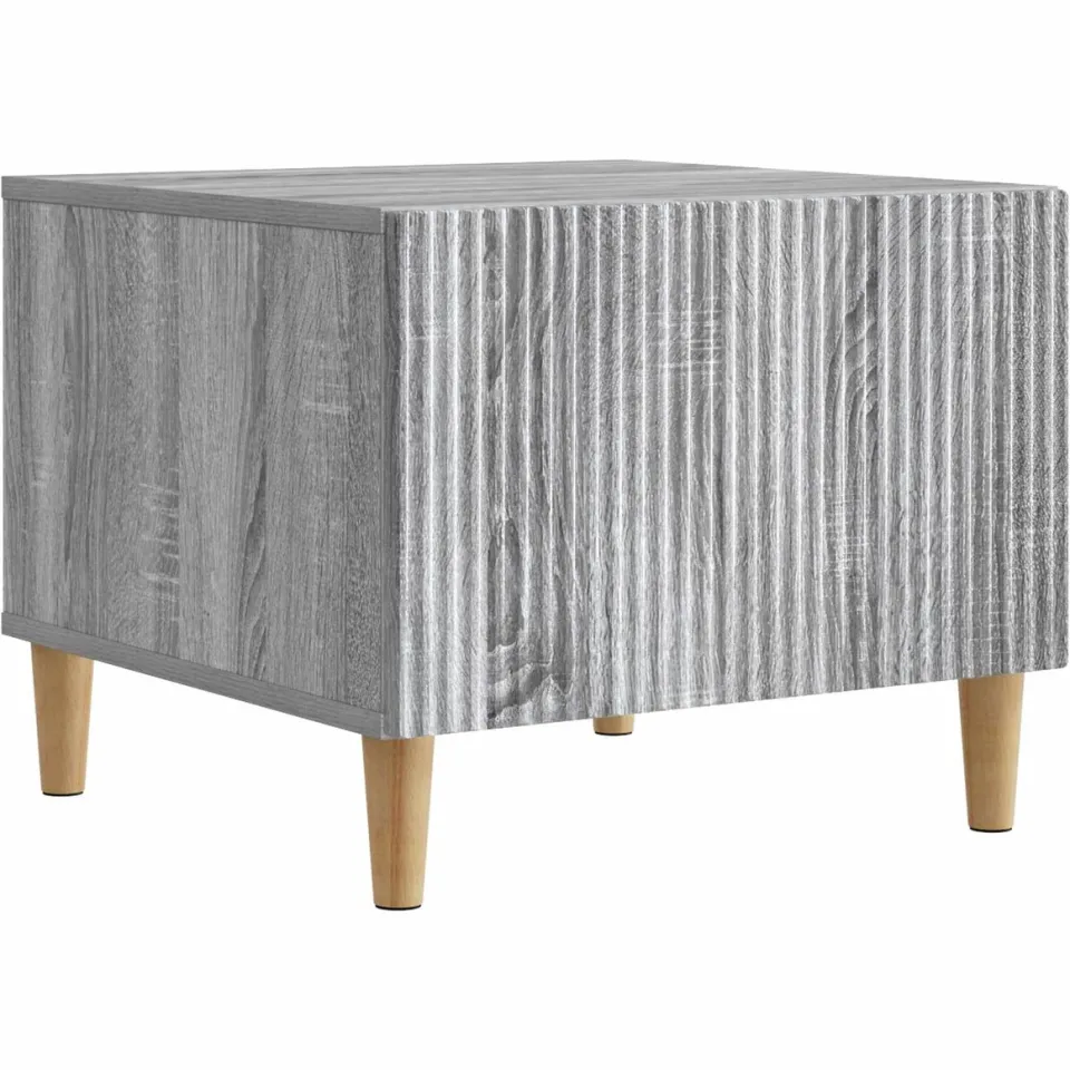 vidaXL Salontafel met lade Grijs sonoma 49 x 50 x 40 cm Bewerkt hout, foto 3