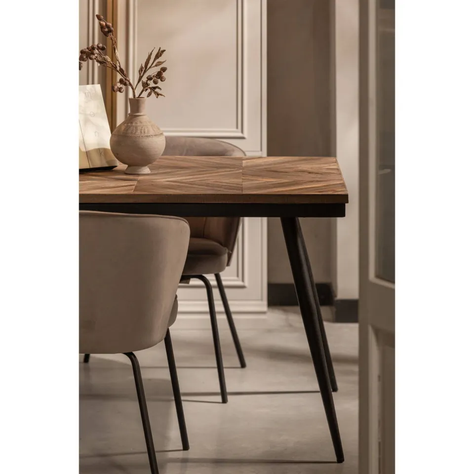 WOOOD Admit eetkamerstoel taupe, foto 4