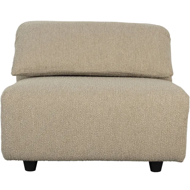 Zuiver loveseat Wings beige Caramel