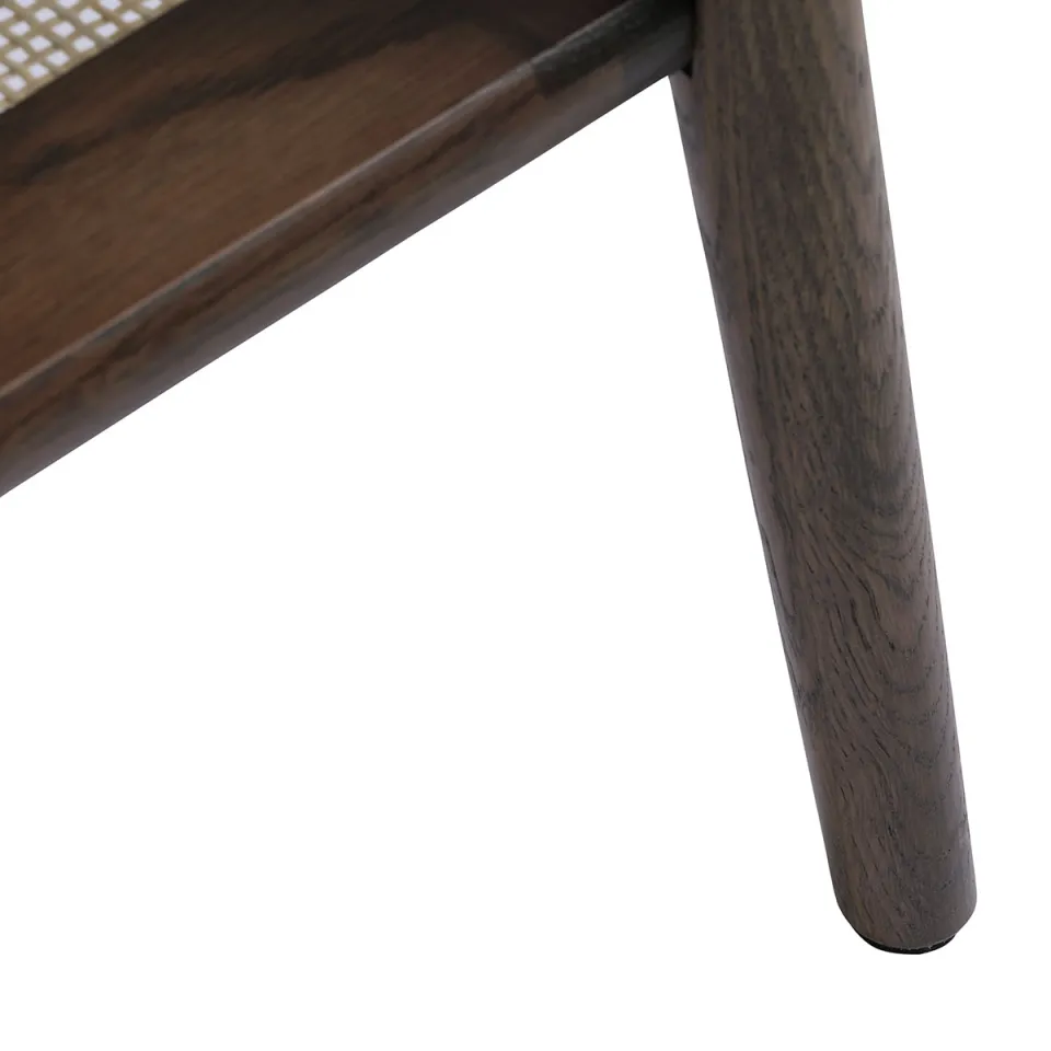 Olivine Boas houten salontafel gerookt eiken - 120 x 60 cm, foto 5