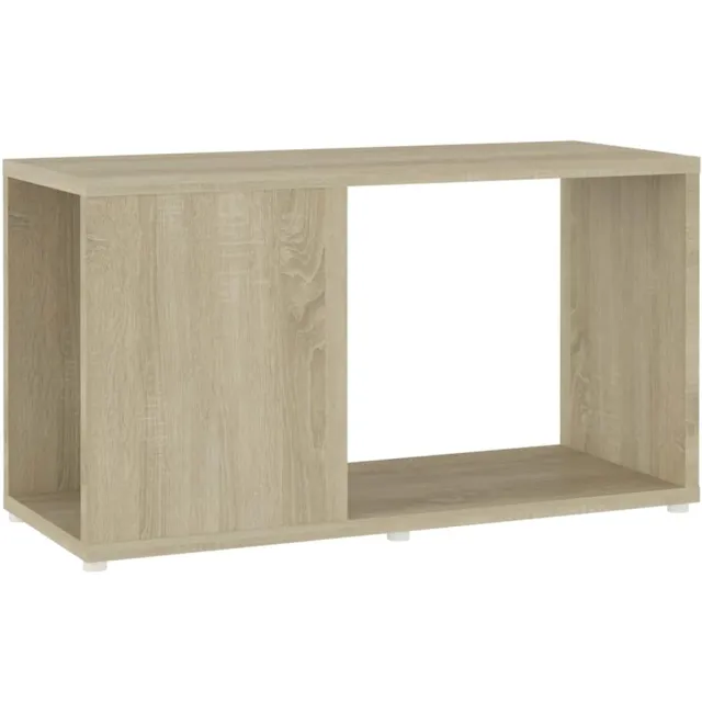 vidaXL Tv-meubel 60x24x32 cm bewerkt hout sonoma eikenkleurig Bruin