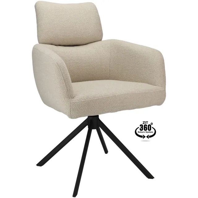 Wehkamp Home Hope armstoel natural, foto 2