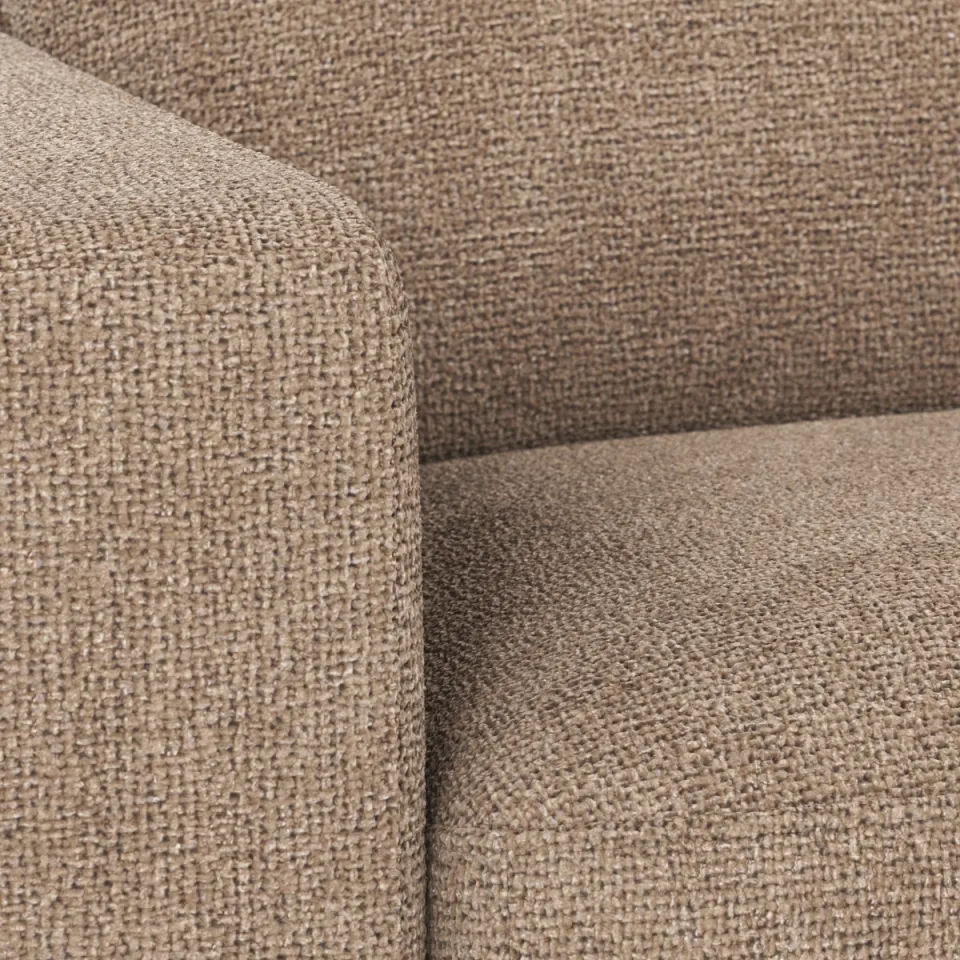 Rowico Home Duncan modulaire gestoffeerde 3 zitsbank taupe - 258 cm, foto 3