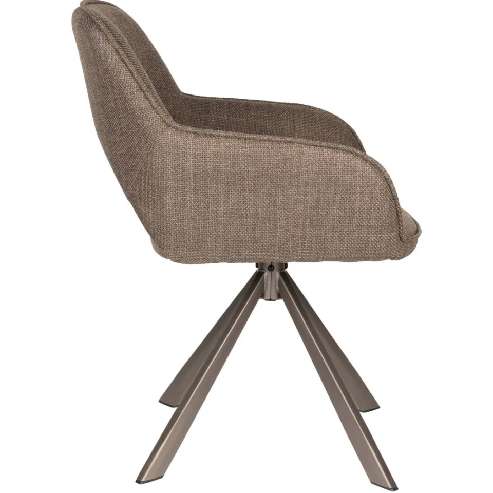 Housecraft Living Toye eetkamerstoel bruin, foto 3