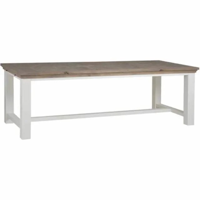Tower Living Parma Eetkamertafel 240 cm Wit
