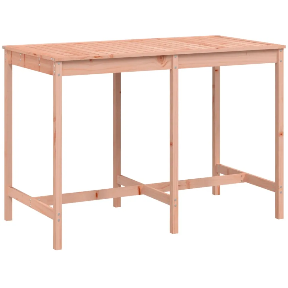 vidaXL Tuintafel 159,5x82,5x110 cm massief douglashout Bruin