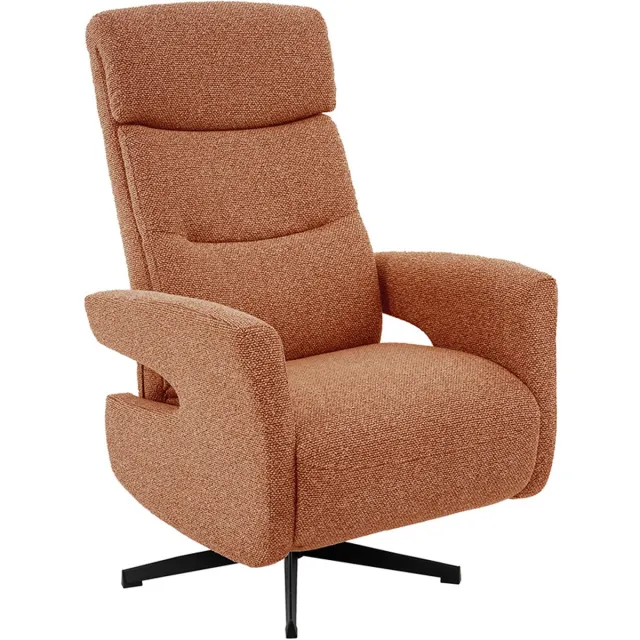 LABEL51 Tampere Fauteuil - Oranje - Royal Stof - One Size