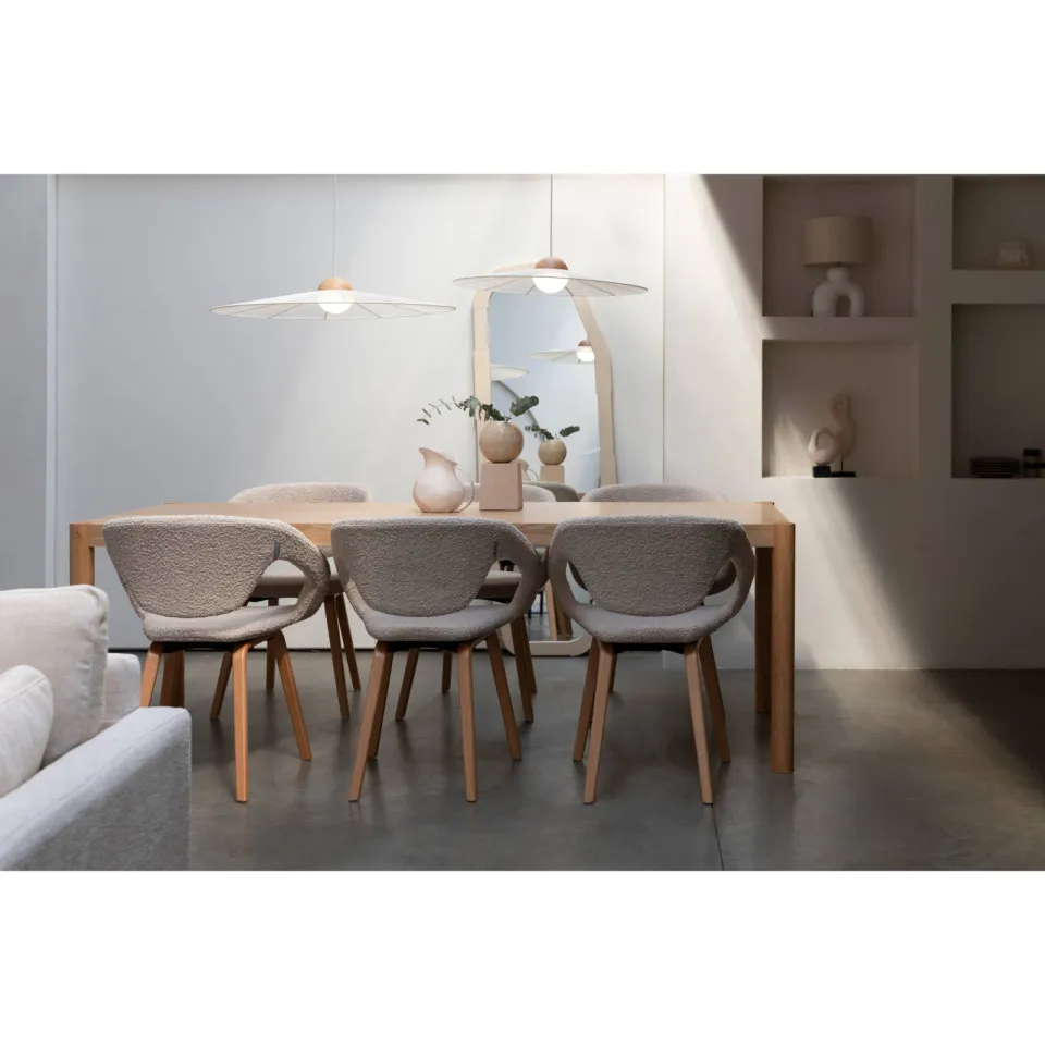 Zuiver eetkamertafel Sticks beige, foto 2