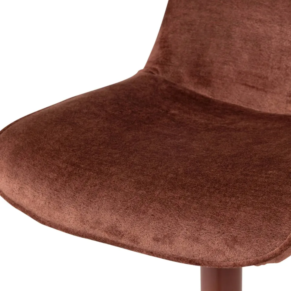 WOOOD Marten barstoel kastanjebruin chestnut brown, foto 6