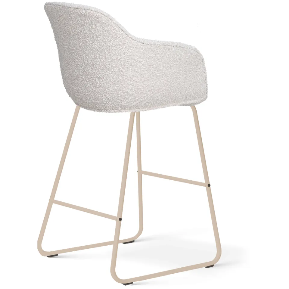 Nolon Nino-Mare barkruk bouclé beige - beige onderstel - 65 cm, foto 3
