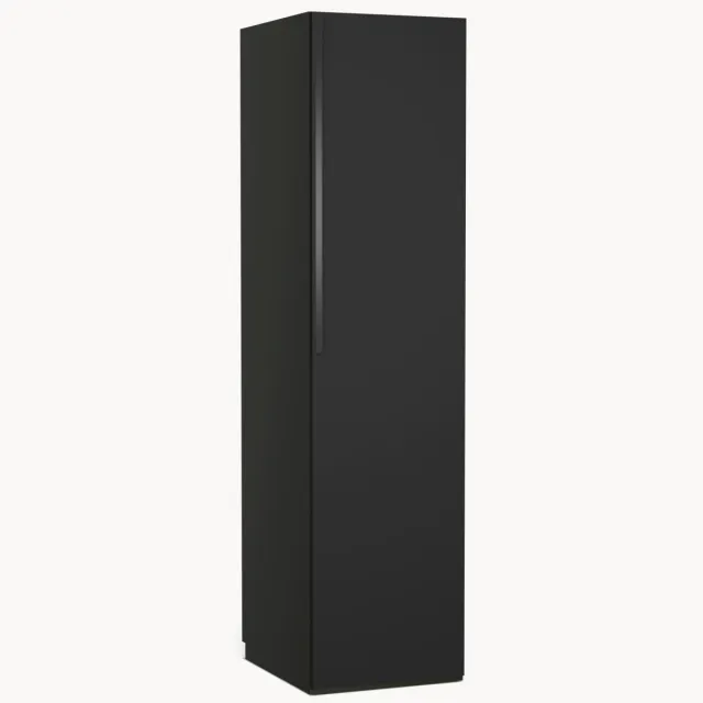 Westwing Collection Modulaire draaideurkast Leon, 50 cm breed, diverse varianten Zwart