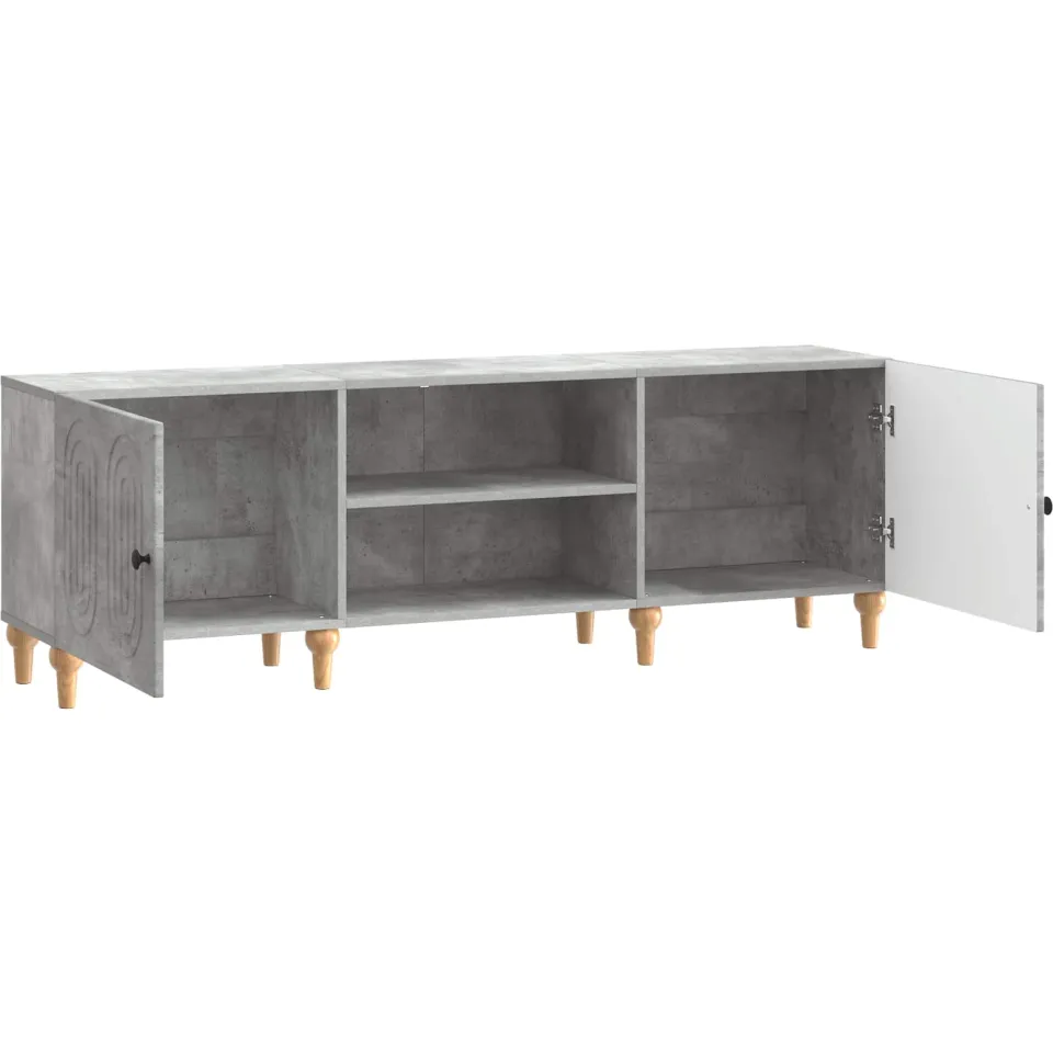 vidaXL TV-kast 150 x 31 x 50 cm Betongrijs Bewerkt hout grijs, foto 4