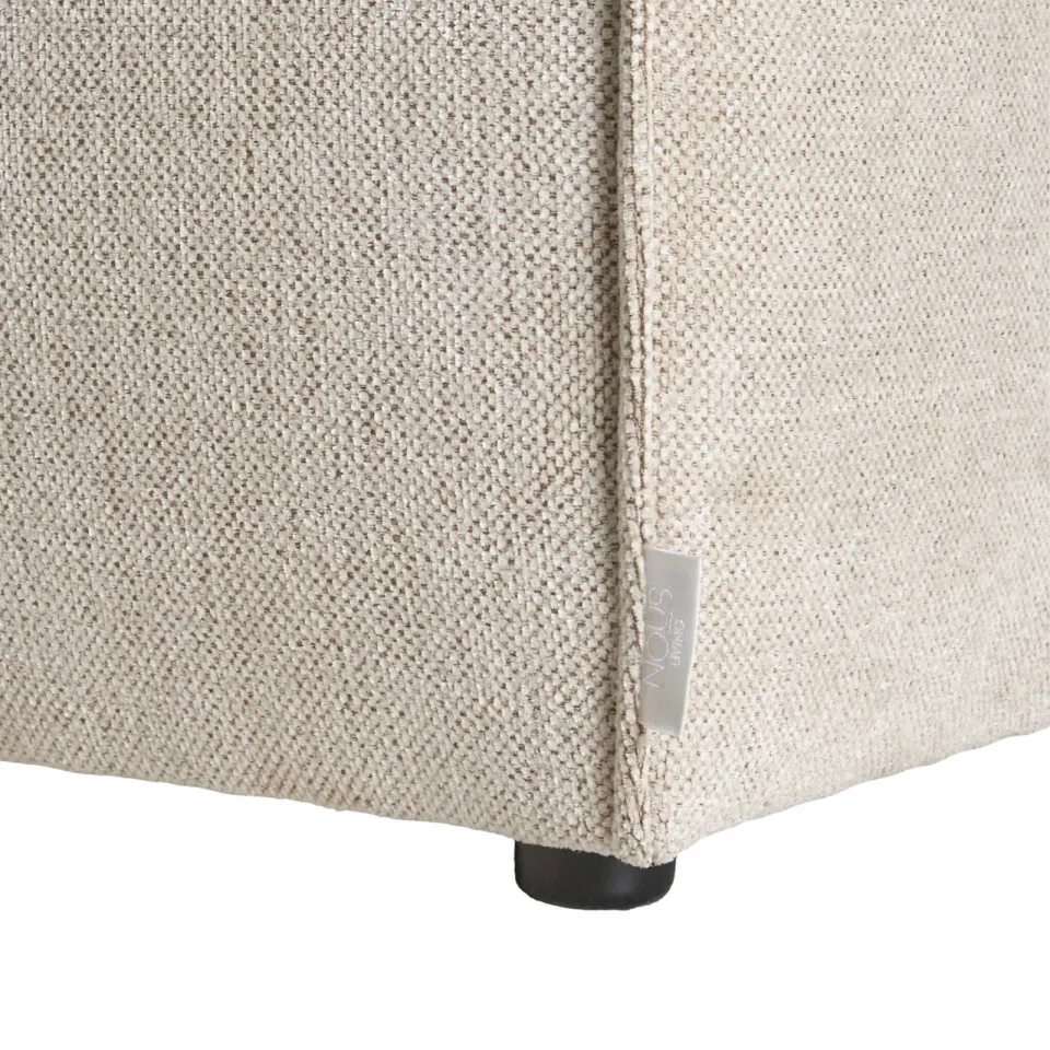 NOUS Living hoekbank Newton hoek links - beige, foto 7