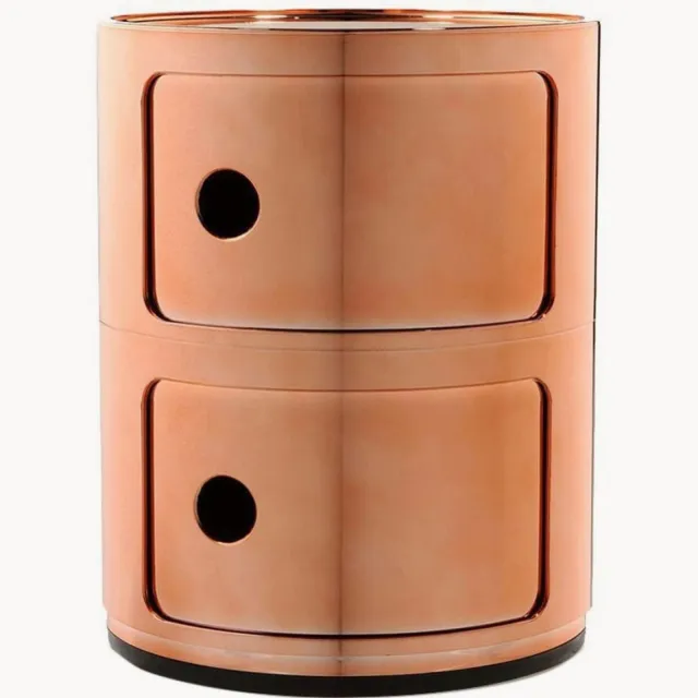 Kartell Design container Componibili, 2 modules, H 40 cm Koper