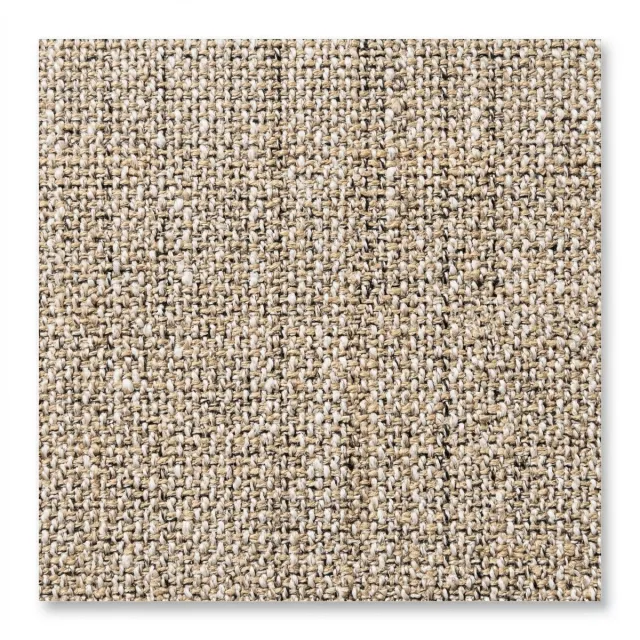 Woonexpress Draaifauteuil Hoog Coco - Beige Stoffen Fauteuil - Draaibaar Beige/Creme