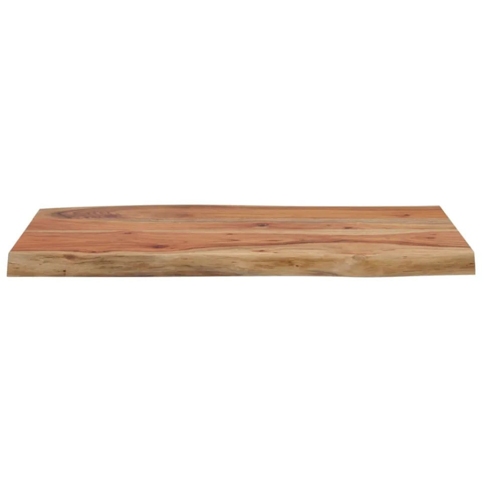 vidaXL Tafelblad rechthoekig natuurlijke rand 70x40x2,5 cm acaciahout Bruin