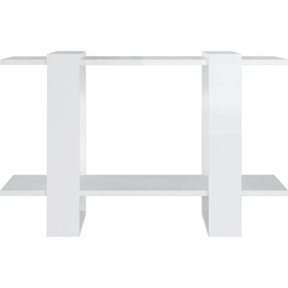 vidaXL Boekenkast/kamerscherm 80x30x51 cm hoogglans wit, foto 4