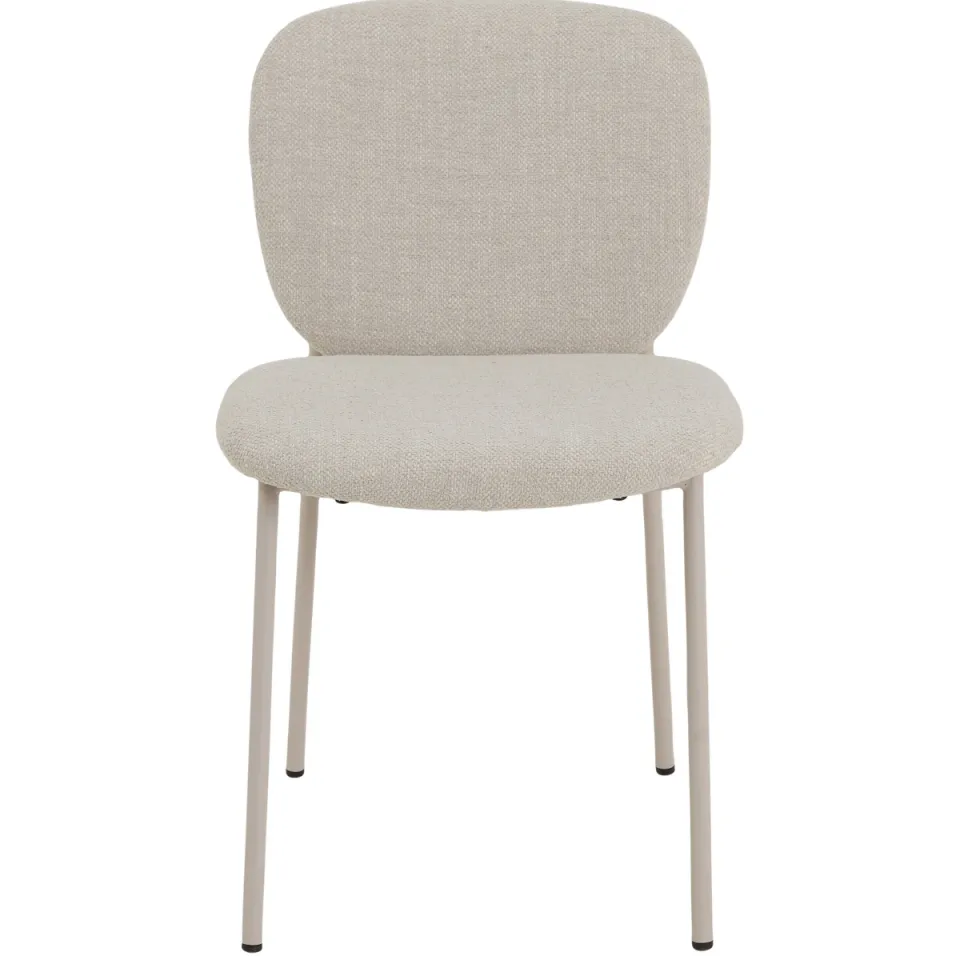 NOUS Living eetkamerstoel Daan beige, foto 3
