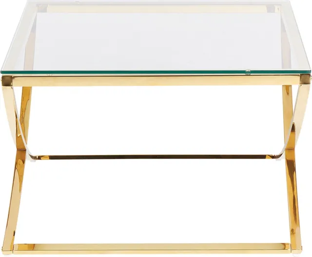 Beliani RINGGOLD - Salontafel - Goud - Glas