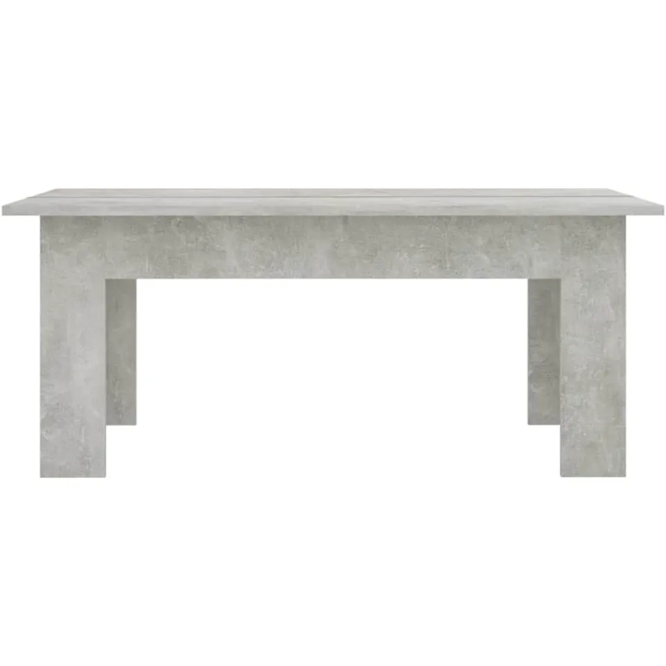 vidaXL Salontafel 100x60x42 cm bewerkt hout betongrijs