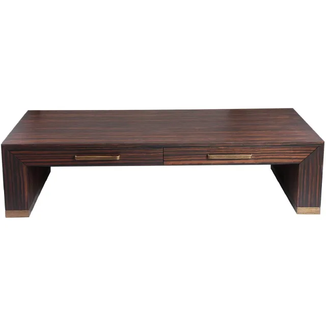 PTMD Salontafel Tiess - Bruin - 165x80x40cm
