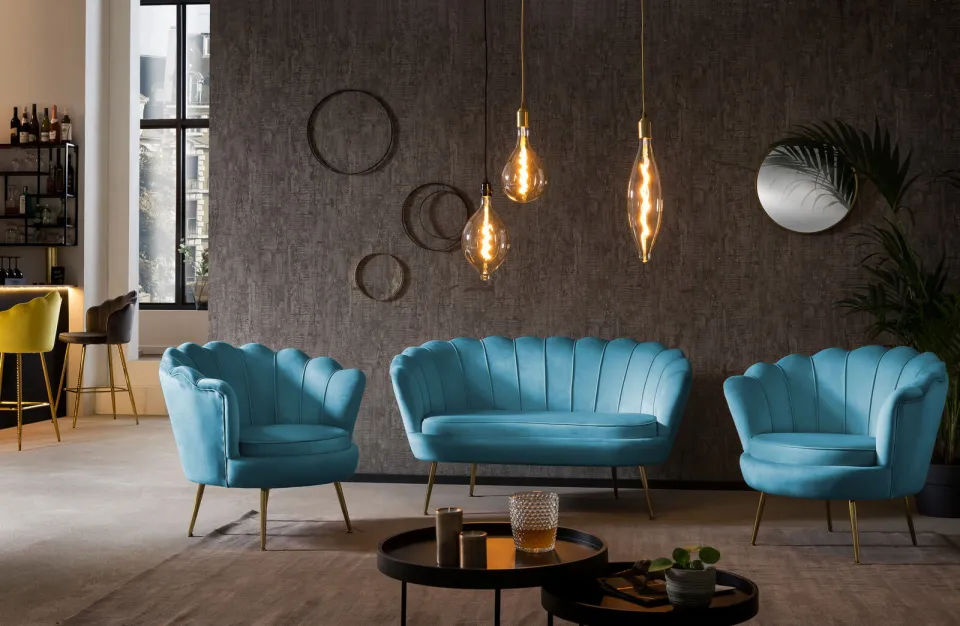 fauteuil Chanelle blauw, foto 4