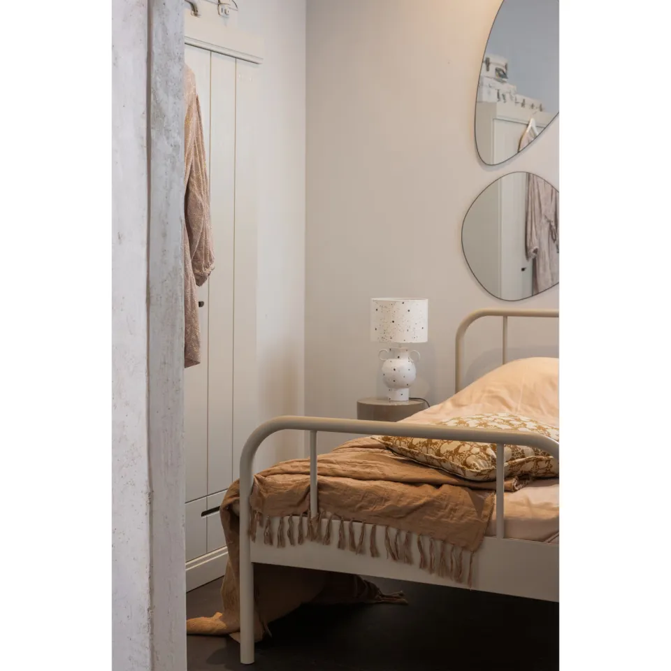 WOOOD Mata bed zandkleurig, foto 3